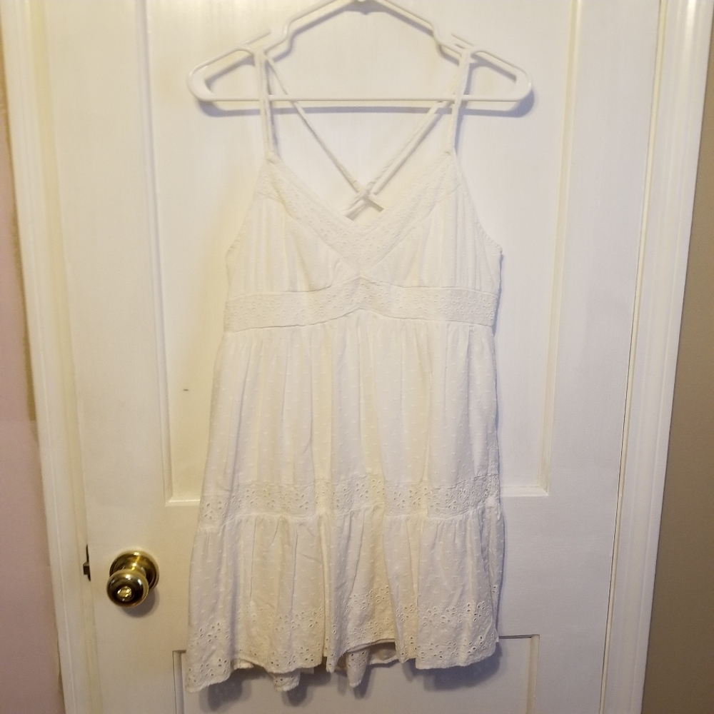 American Eagle White Sundress
